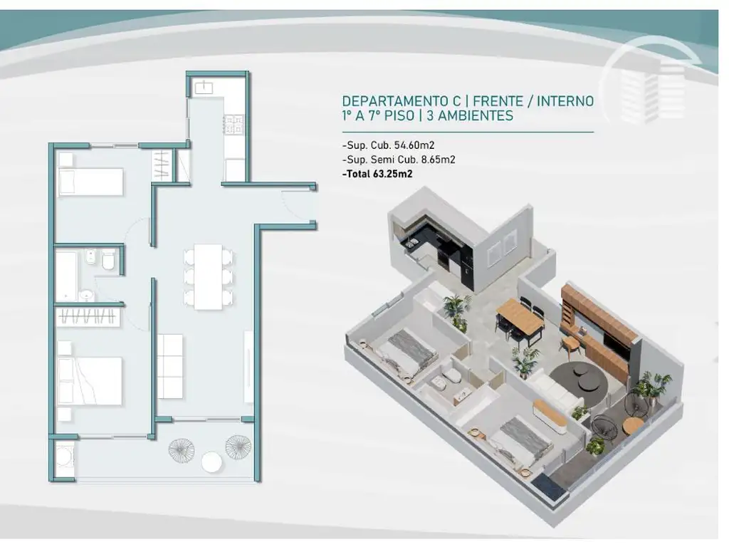 Emprendimiento de 54 Unidades