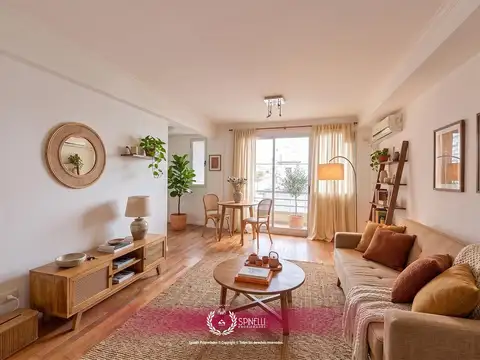 Alquiler departamento monoambiente 36 m² luminoso en Núñez con balcón contrafrente terraza parrilla
