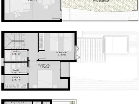 Depto Tipo Casa en Venta al Norte