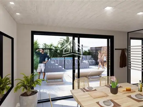 Departamento 3 ambientes con 2 baños