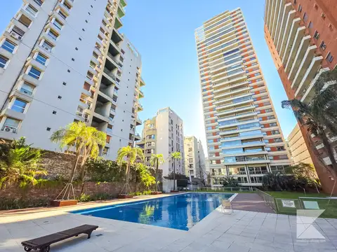 Alquiler de semipiso con vista, 4 ambientes + 2 cocheras, Torre de Gelly, PALERMO CHICO, CABA