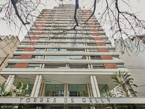 Alquiler de semipiso con vista, 4 ambientes + 2 cocheras, Torre de Gelly, PALERMO CHICO, CABA