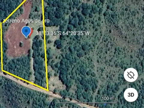 Terreno en Venta en Agua de Oro, USD 29.900