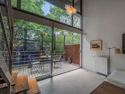 Depto Tipo Casa 2 ambientes con 1 baño