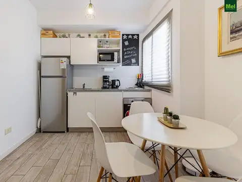 Departamento 2 ambientes con 1 baño