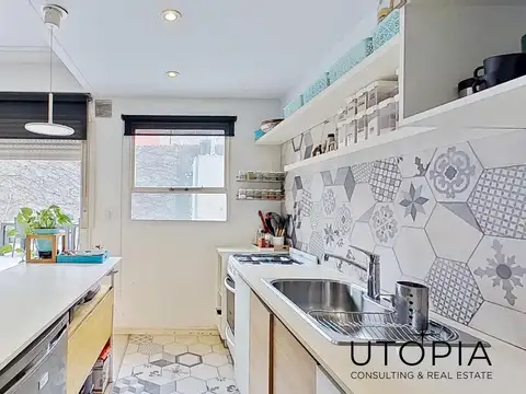 Departamento 3 ambientes con 2 baños