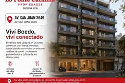 Emprendimiento en Boedo de  1 y 2 Dormitorios