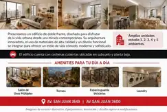 Avenida San Juan 3600 de  1 y 2 Dormitorios