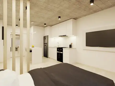 Departamento Monoambiente con 1 baño