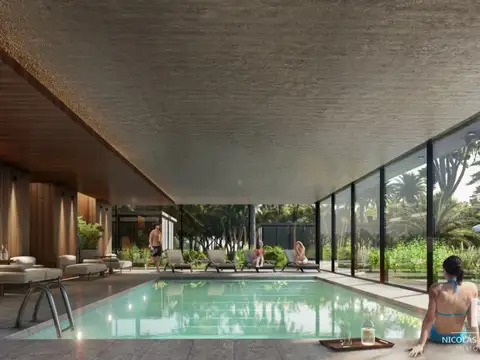 Departamento 3 ambientes con 2 baños