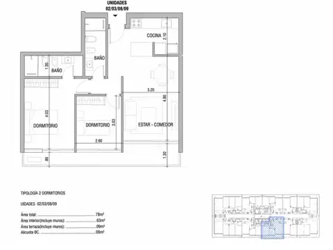 Departamento en Venta de 3 ambientes
