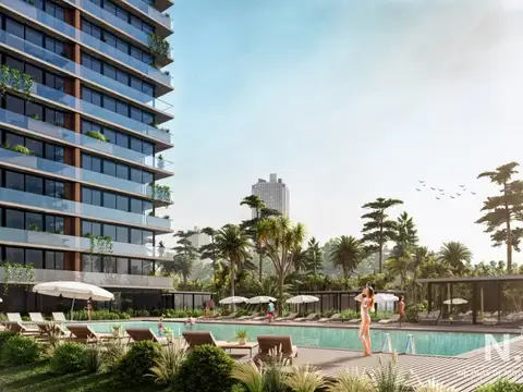 Departamento de 2 dormitorios en venta. Lanzamiento. Torres del Este