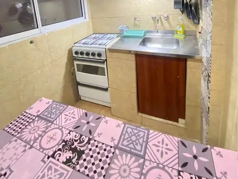 Departamento 2 ambientes con 1 baño