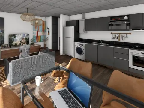 DPTO 1 DORM CON VISTA A COSTANERA - FINANCIACION