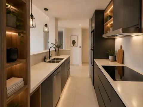 Departamento 3 ambientes con 2 baños