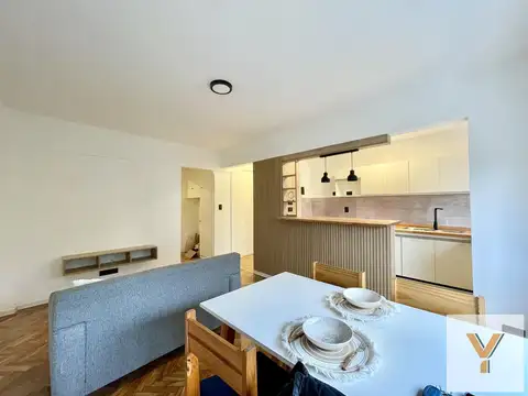 Departamento 2 ambientes con 1 baño