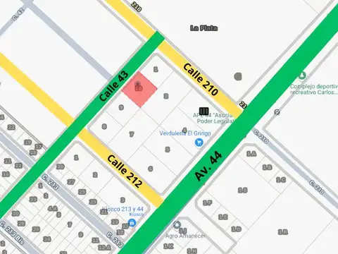 Terrenos y Lotes en Venta en Olmos, Lisandro ,ap. [Cod: 7727-7540669]