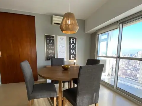 Departamento 2 ambientes con 2 baños