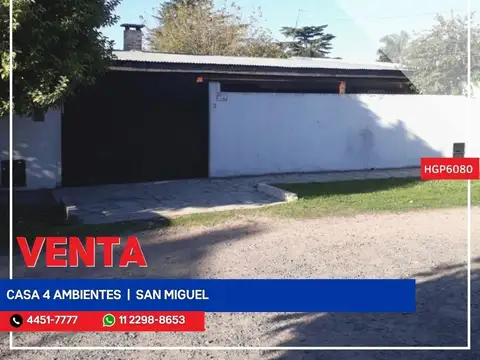 Casa - Venta - Argentina, San Miguel - Constitucion 2738