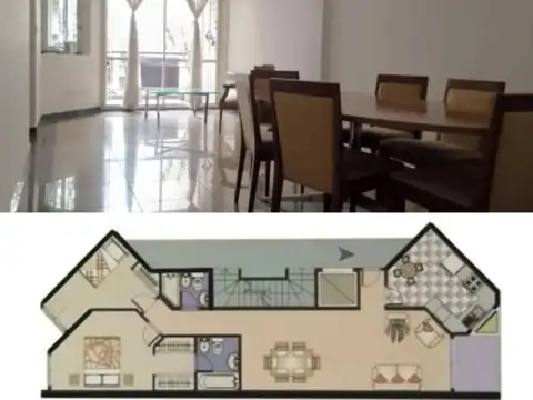 departamento 3 ambientes con patio - Ramos Mejia
