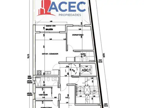 Departamento en Venta al Este