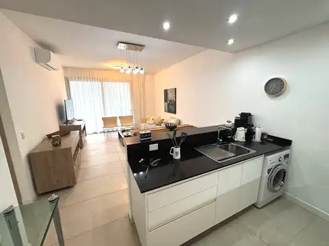 Departamento 2 ambientes con 2 baños