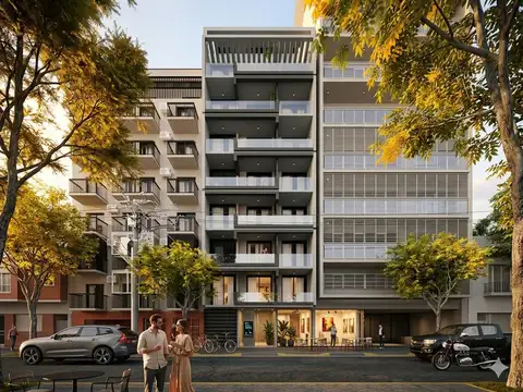 Venta 2 Ambientes en Núñez con Balcón Terraza: Piso 7°A, 50% efvo   Financiación en Pozo hasta 2029.