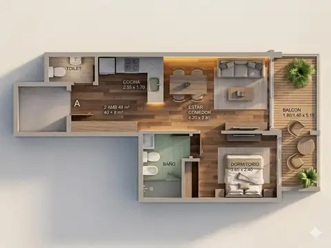 Departamento en Venta A Estrenar
