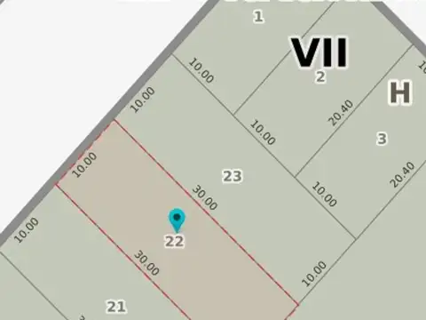 Terreno en Venta en Villa Luzuriaga, USD 60.000