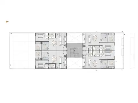 Departamento 2 ambientes con 1 baño