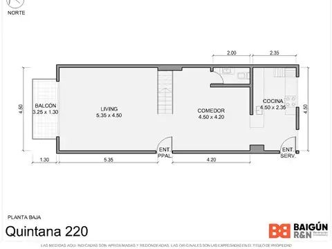 Departamento en Venta de 3 ambientes