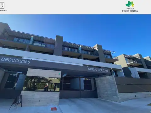 Departamento en venta a estrenar en Complejo Nuevo Beccar Central, 2 ambientes, balcón