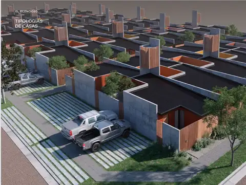 Casa 3 ambientes con 2 baños