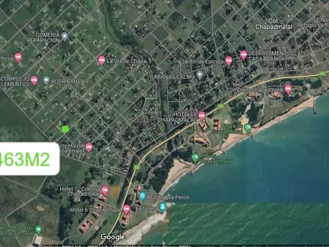 Terreno en Venta 17  mts Fondo