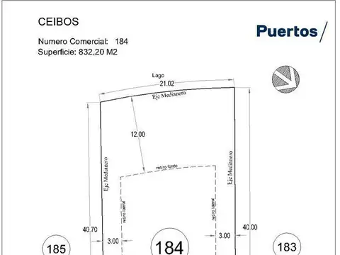 Terreno en Venta en Puertos - Barrio Ceibos, USD 230.000