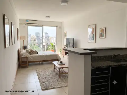 Venta Monoambiente piso alto GRAN VISTA! - Apto Profesional/Crédito