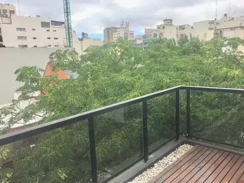 Alquiler monoambiente c/balcón terraza - apto profesional