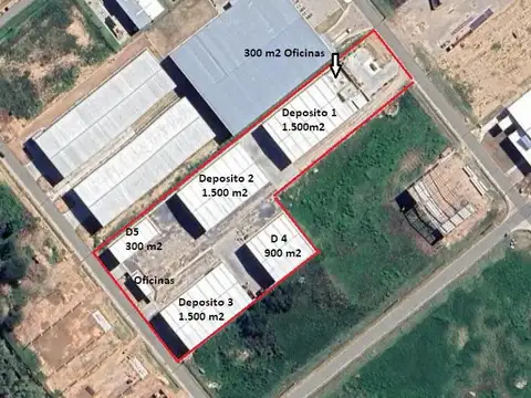 Galpon en Alquiler A Estrenar