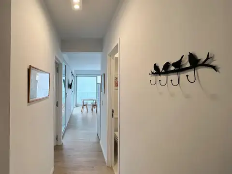 Departamento 2 ambientes con 2 baños