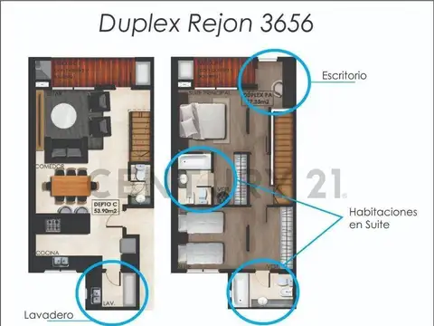 Departamento en Venta de 3 ambientes