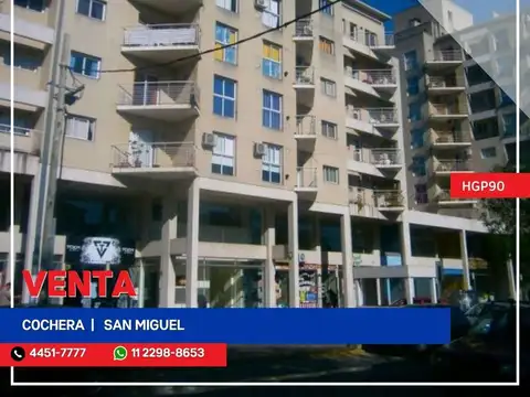 Cochera - Venta - Argentina, San Miguel - Las Heras  1337