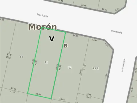 Terreno en Venta en Castelar, USD 340.000