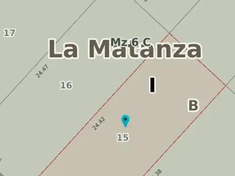 Terreno en Venta en Villa Luzuriaga, USD 95.000