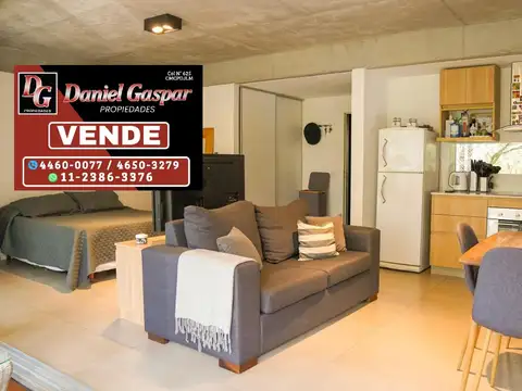 VENTA – DEPARTAMENTO MONOAMBIENTE AL FRENTE – INMEJORABLE ESTADO