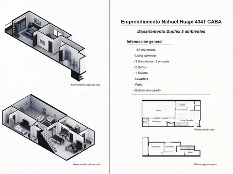Departamento 4 ambientes con 2 baños