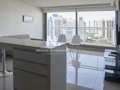 Departamento 2 ambientes con 2 baños