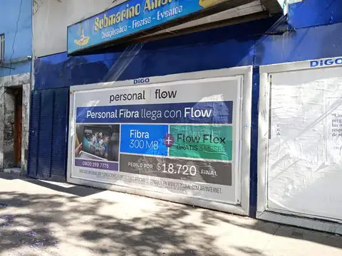 Terreno en Venta 8  mts Frente