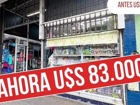 VENTA - AMPLIO LOCAL A LA CALLE EN GALERÍA