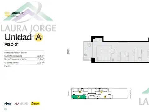Departamento en Parque Centenario