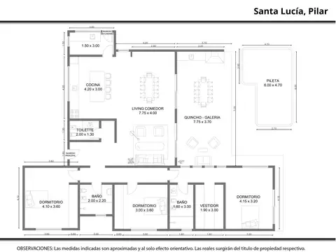 Casa en Venta de 3 dormitorios